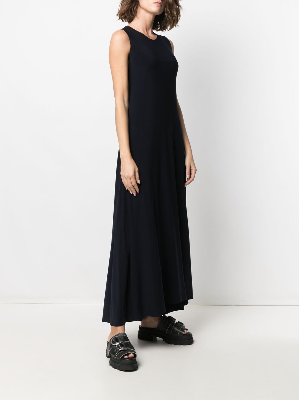 Norma Kamali Sleeveless long dress