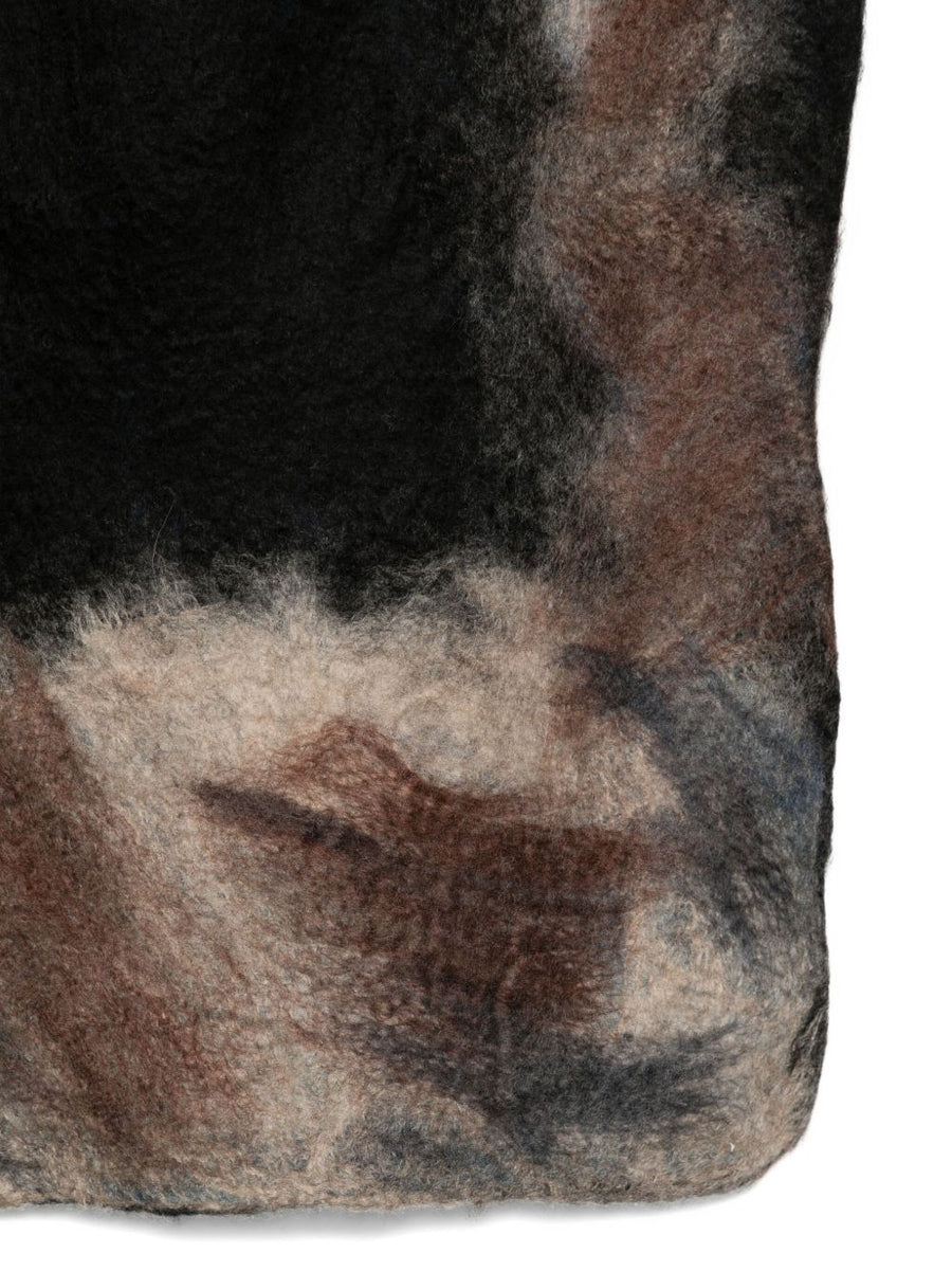 Silvana Manetti Cashmere Silk Scarf For Women With Jagged Edge And Luxurious Warmth
