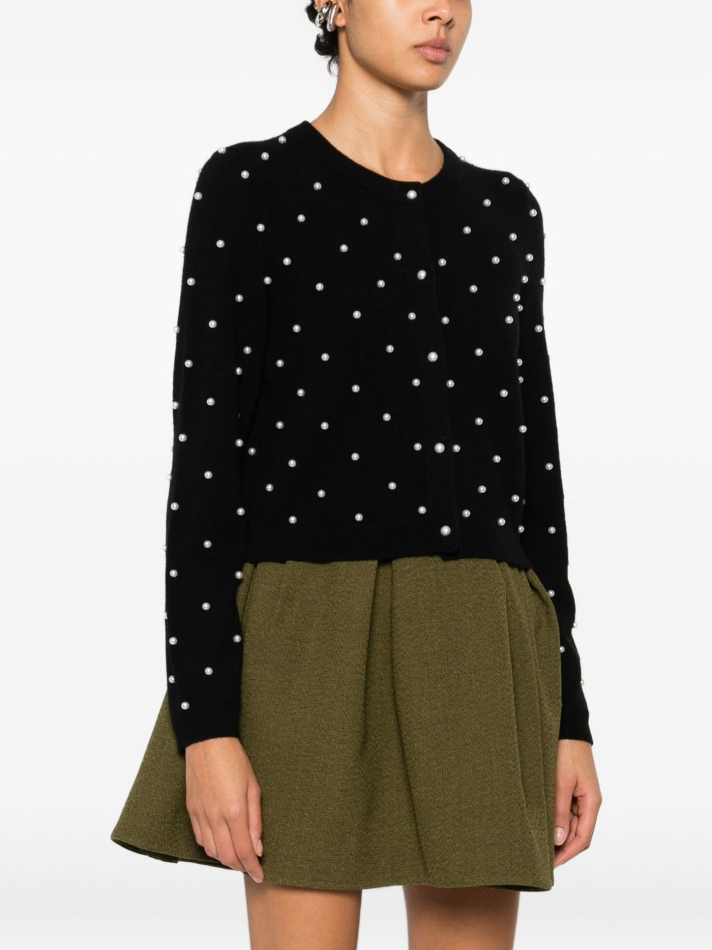 Alice + Olivia Dollie cashmere cardigan