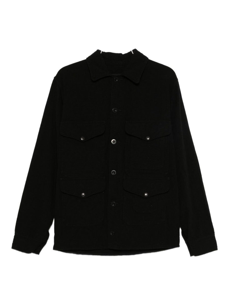 Junya Watanabe X Filson Iconic Wool Blend Jacket For Men With Button Front And Flap Pockets