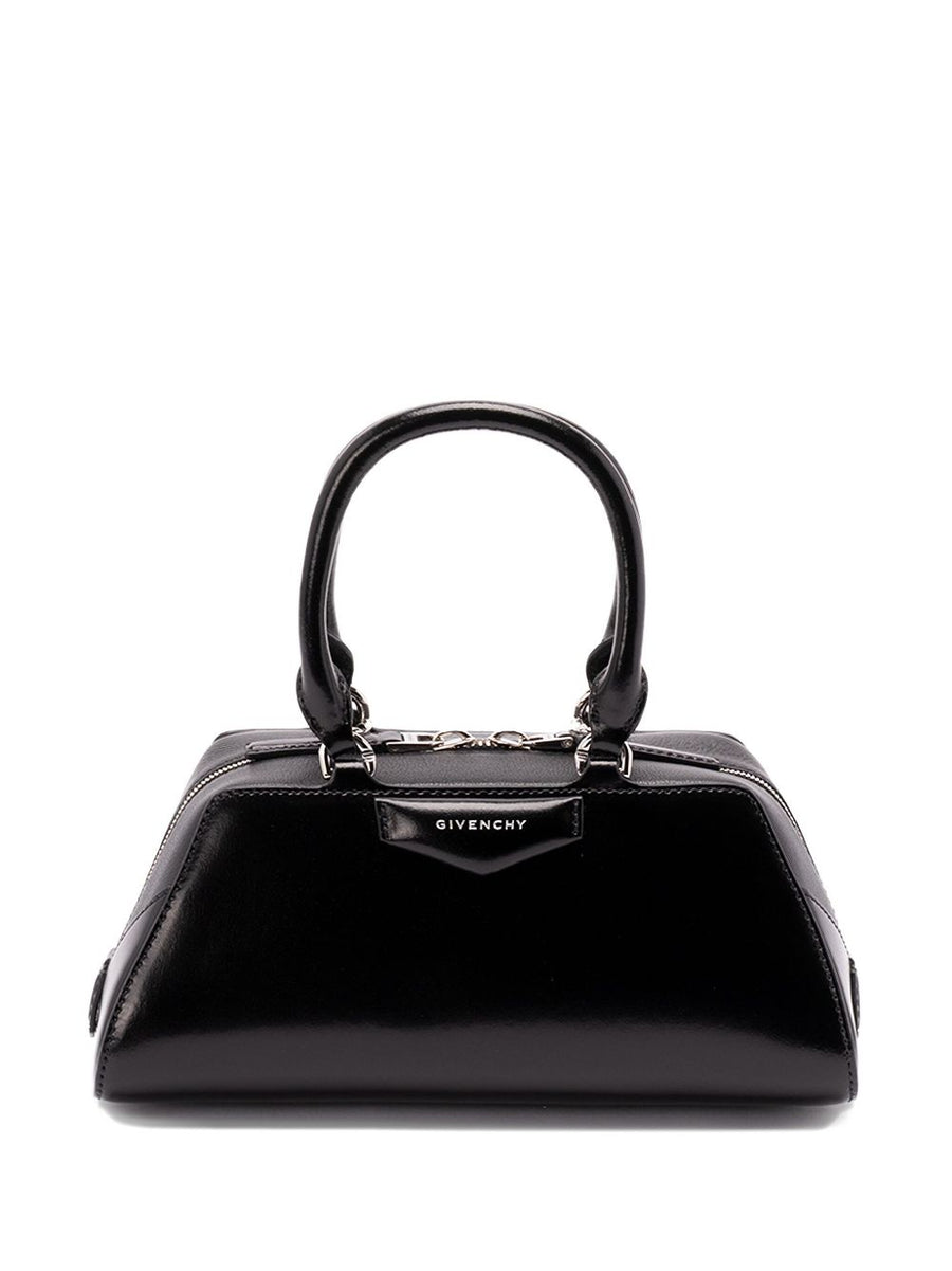 Givenchy Mini Antigona East West Box Leather Bag For Women Sleek Crossbody Luxury
