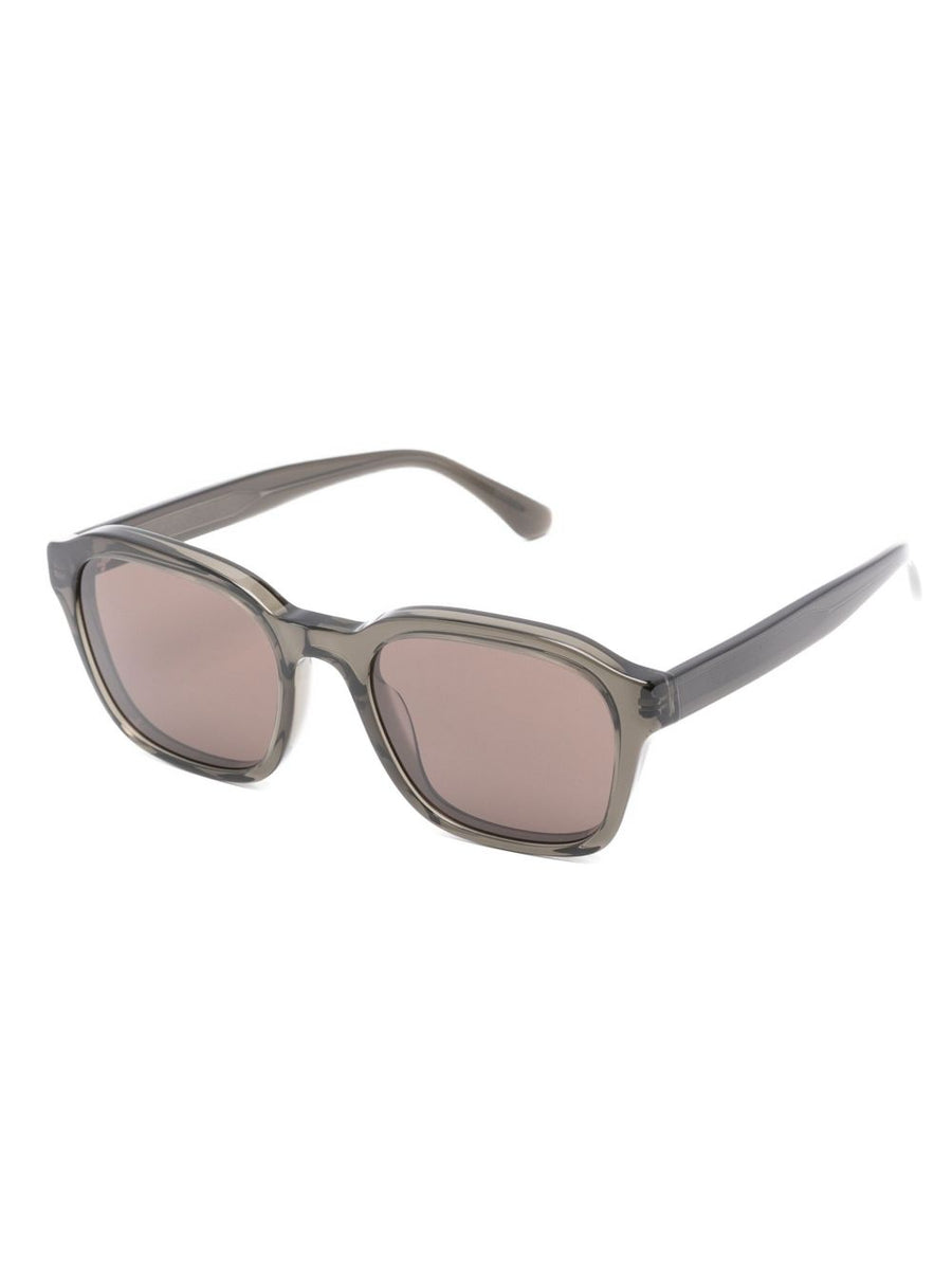 Emporio Armani Irregular Shape Men's Sunglasses Brown Frame With Tinted Lenses For Everyday Luxury