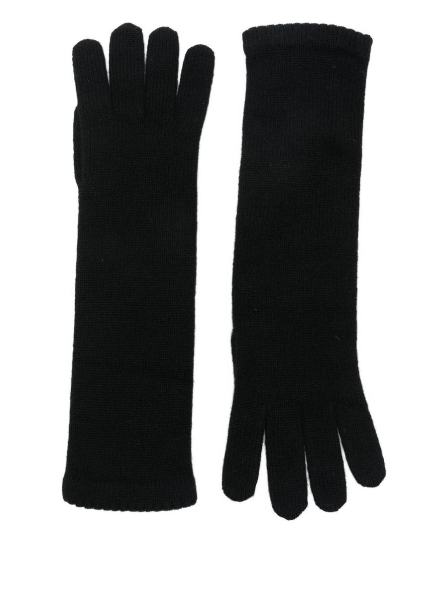 Alpo Cashmere Gloves for Women Luxurious 100 Percent Cashmere Knit with Ribbed Cuff Cozy Warmth