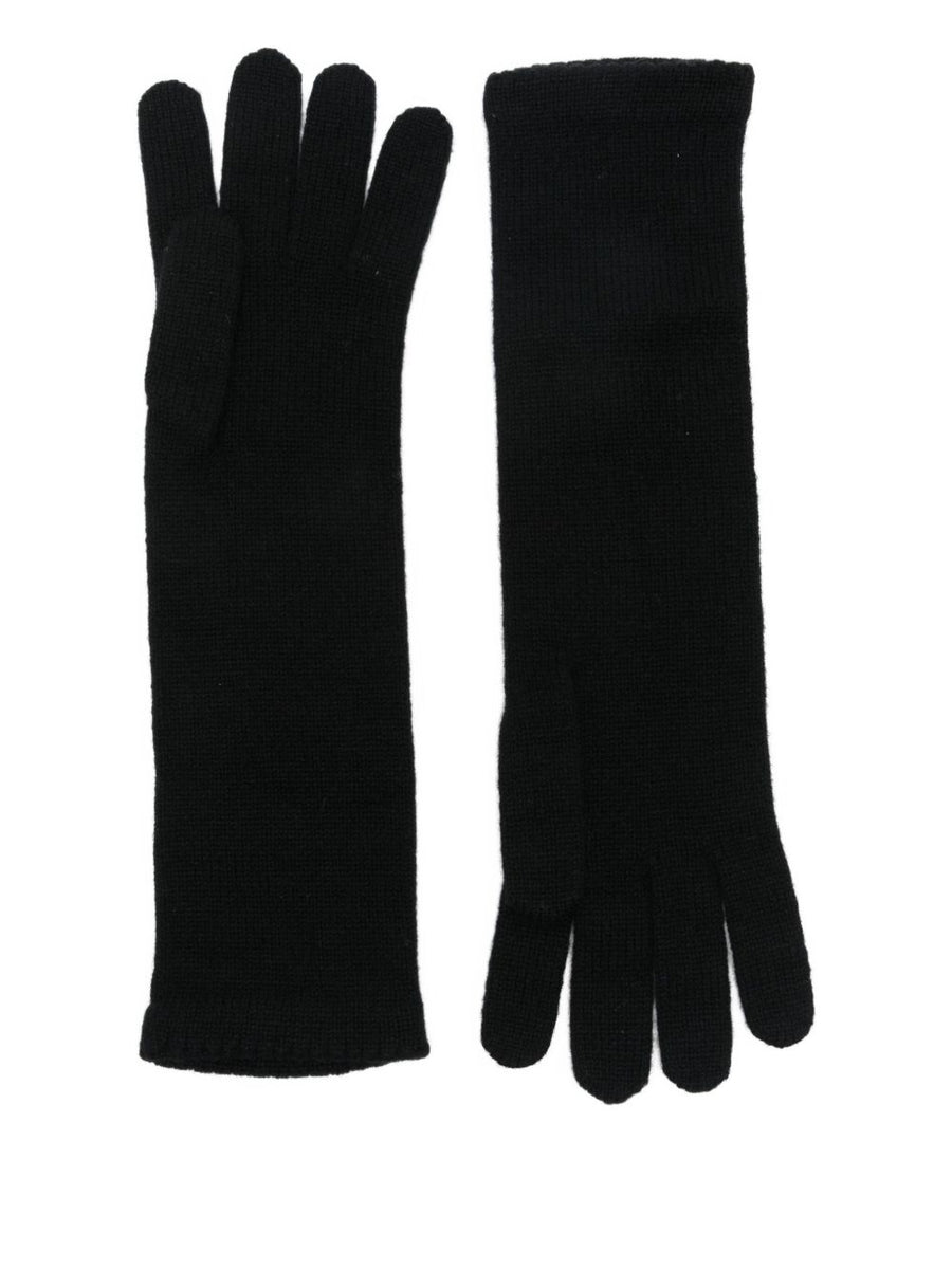 Alpo Cashmere Gloves for Women Luxurious 100 Percent Cashmere Knit with Ribbed Cuff Cozy Warmth