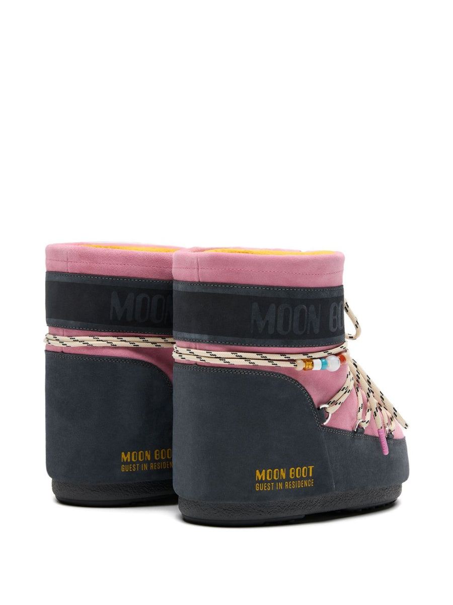 Moon Boot X Guest In Residence Icon Beaded Suede Boot Women