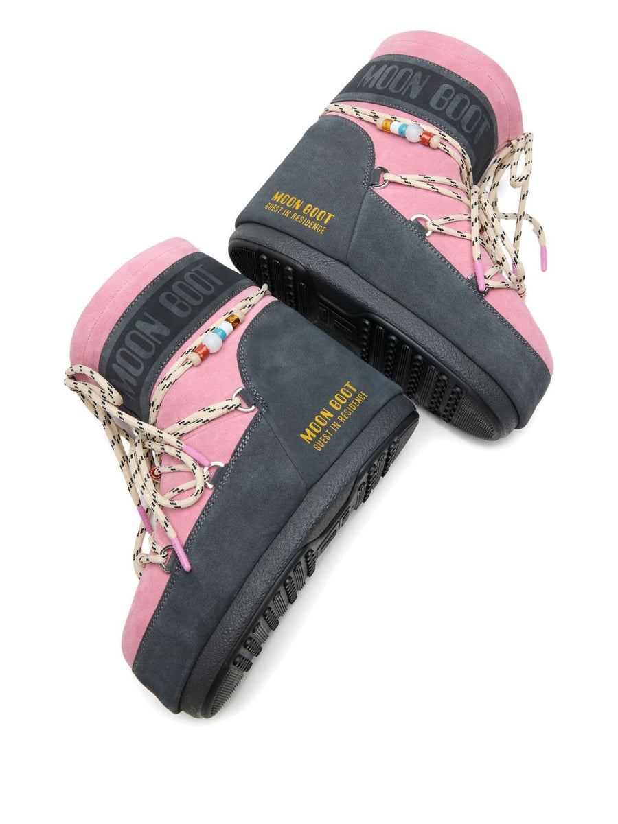 Moon Boot X Guest In Residence Icon Beaded Suede Boot Women