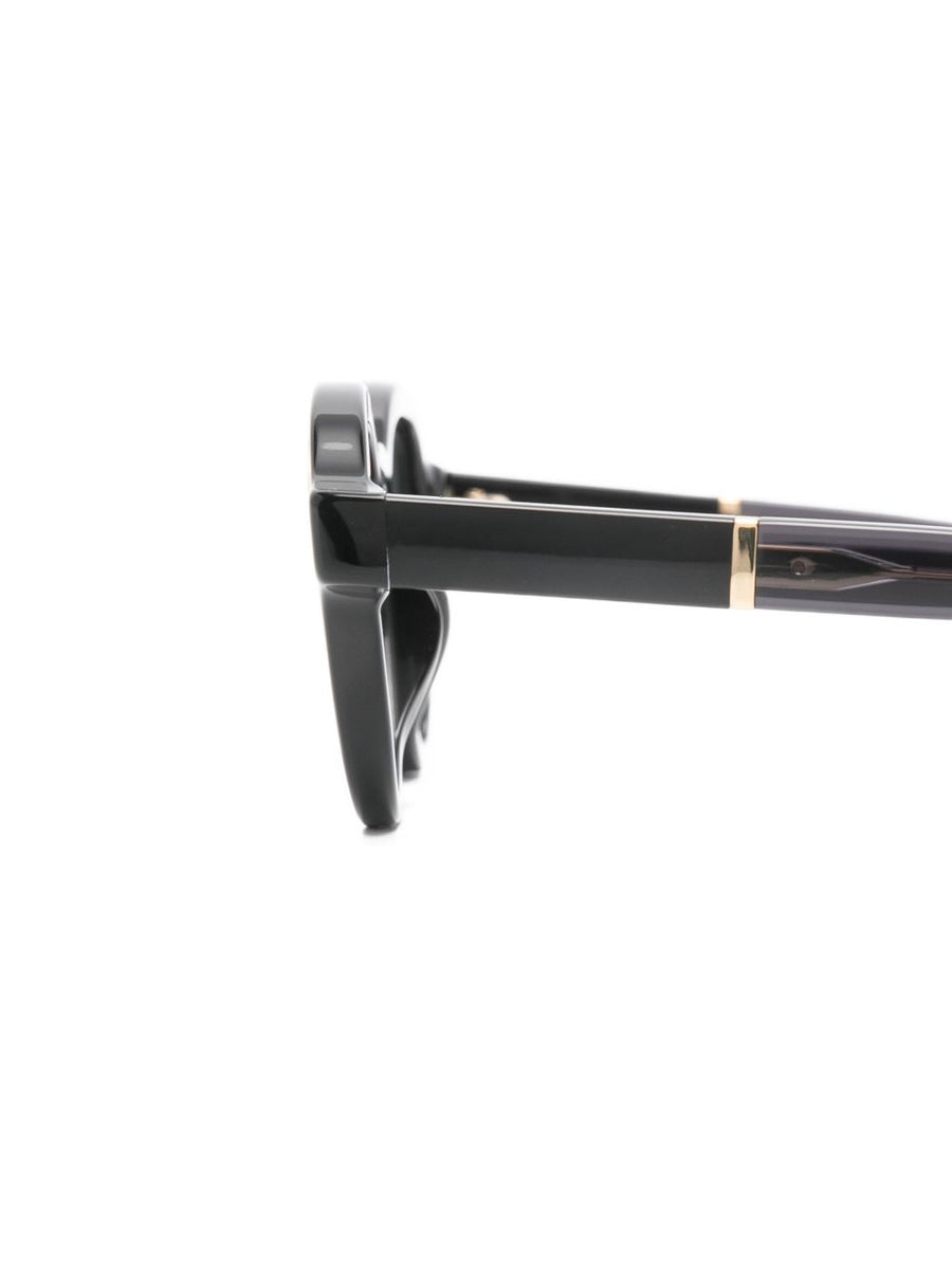 Emporio Armani Men's Irregular-Shaped Sunglasses With Premium Geometric Frame And Grey Tint Lenses