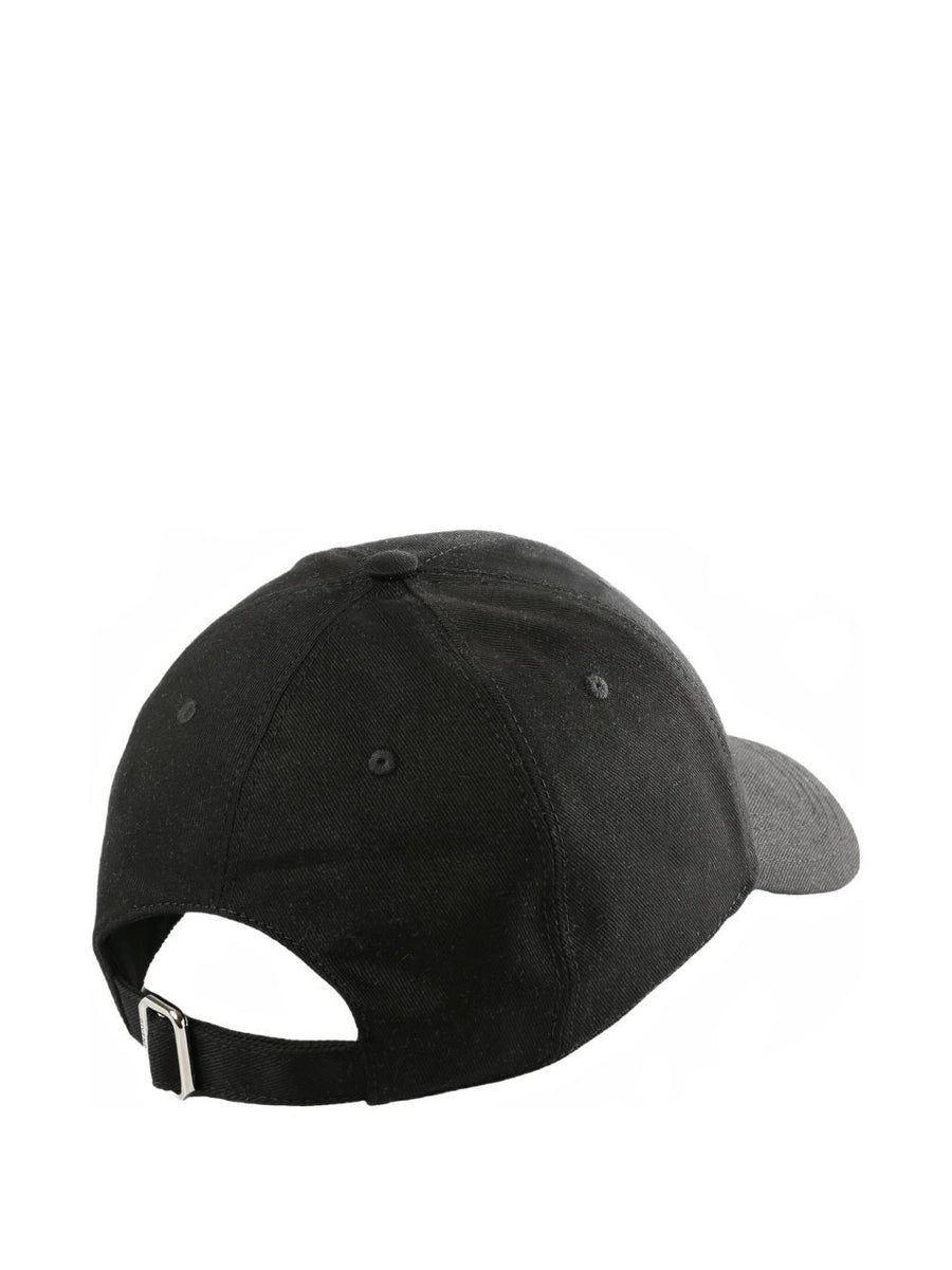 Givenchy Paris Embroidered Cotton Baseball Cap For Men Cupro Lined Black Luxury Accessory