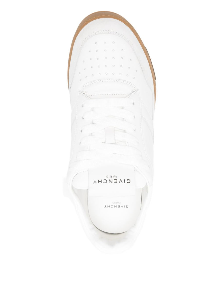 Givenchy Yard Sneakers White Calf Leather Panelled Upper For Men Luxury Comfort Edition