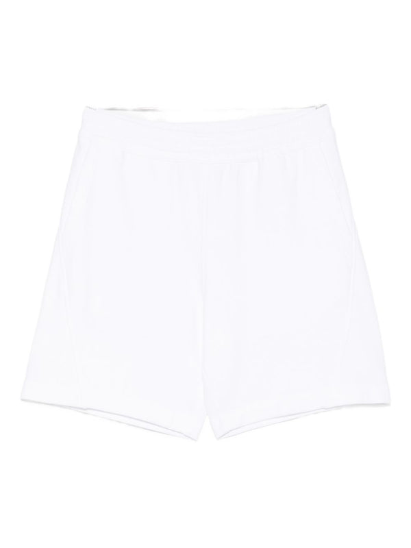 Givenchy Logo Cotton Shorts For Men Premium White 100 Percent Cotton With Logo Detail