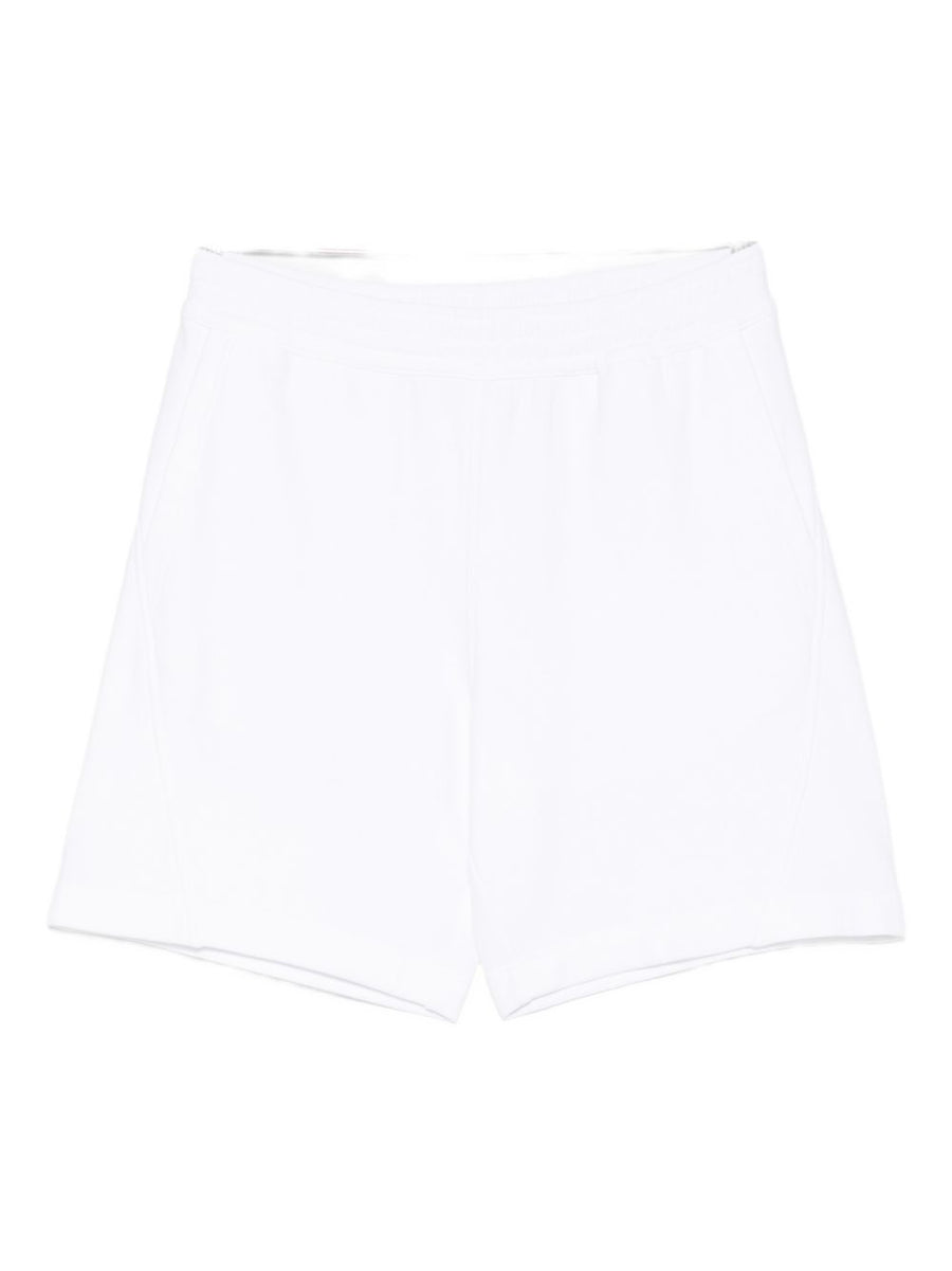 Givenchy Logo Cotton Shorts For Men Premium White 100 Percent Cotton With Logo Detail