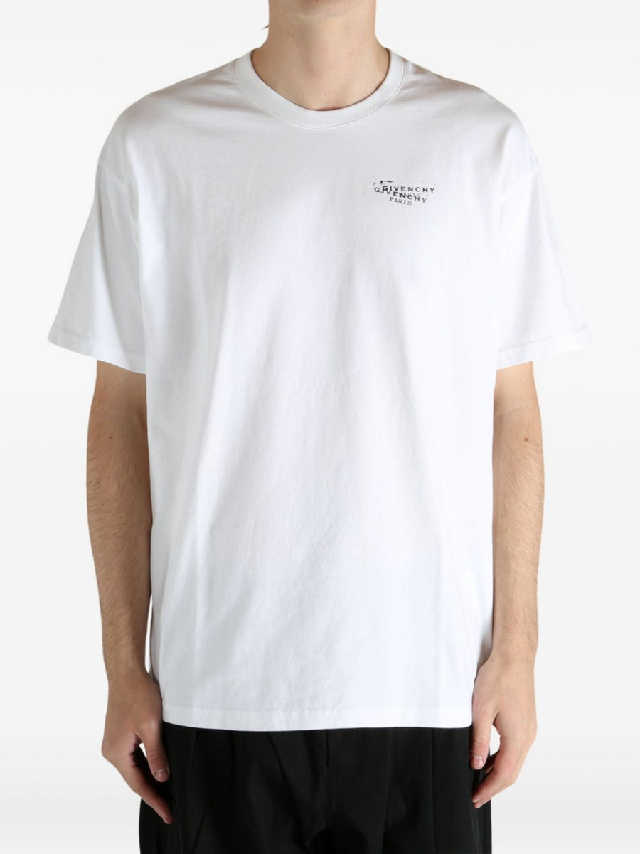 Givenchy Logo Cotton T Shirt For Men Premium Minimalist Luxury Everyday Wear For All Seasons