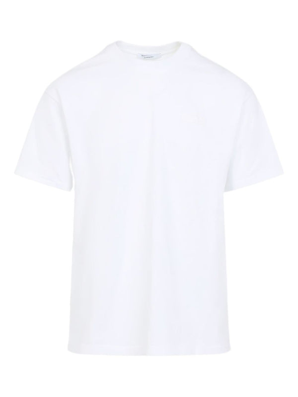 Givenchy Logo Cotton Tee For Men White 100% Cotton Timeless Luxury Essentials Wardrobe Staples