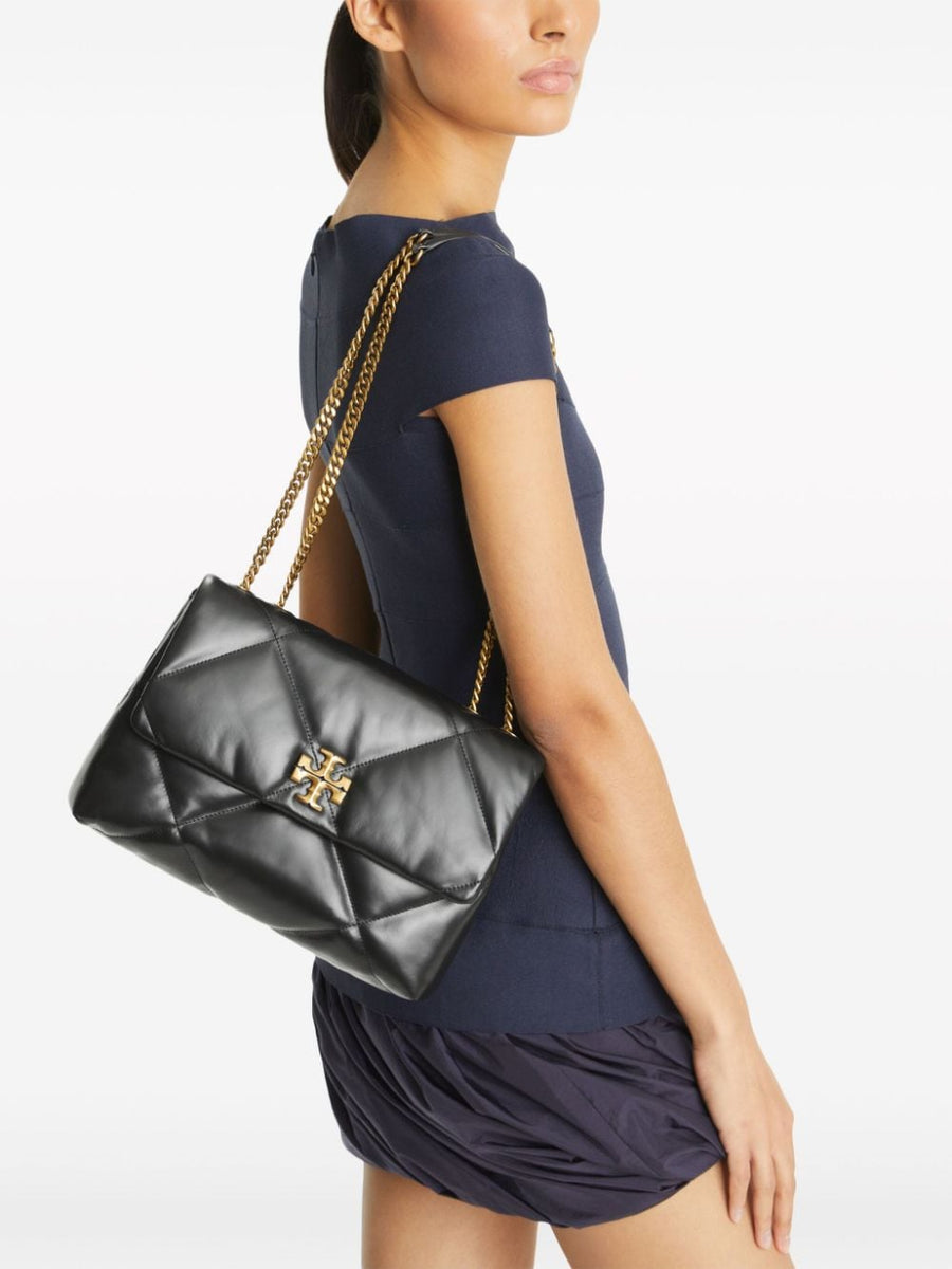 Tory Burch Kira Small Convertible Shoulder Bag Diamond Quilting For Women Luxurious Compact Crossbody