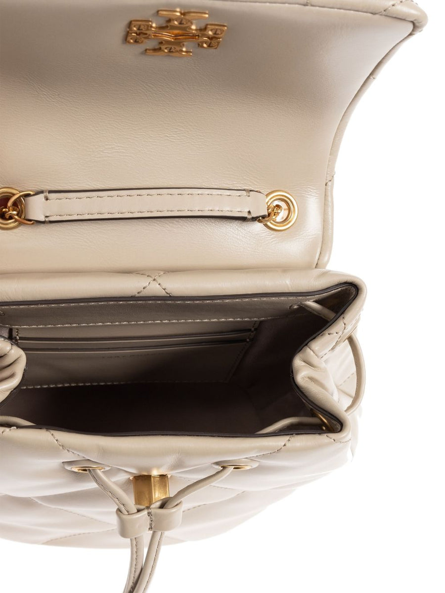 Tory Burch Mini Kira Diamond Quilted Leather Backpack For Women Hands Free Luxury Everyday