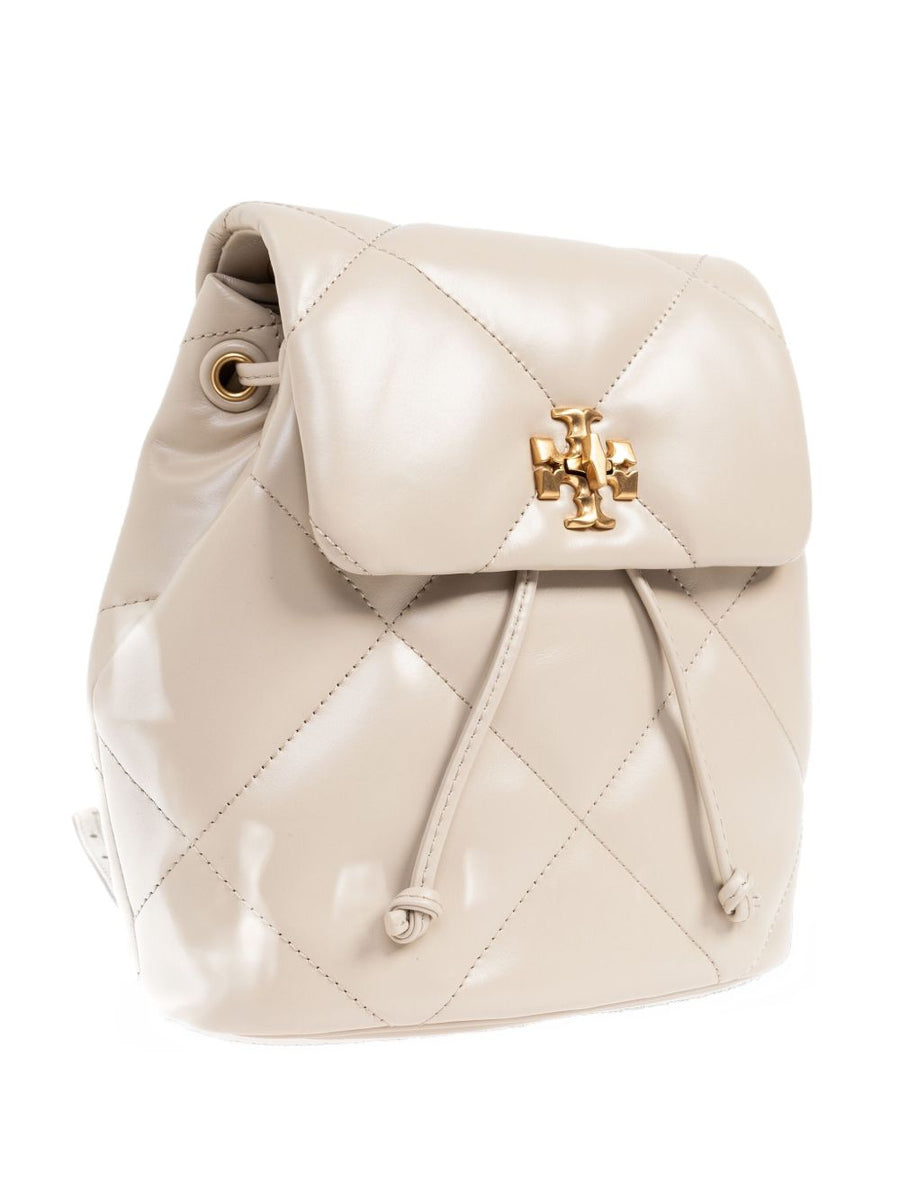 Tory Burch Mini Kira Diamond Quilted Leather Backpack For Women Hands Free Luxury Everyday