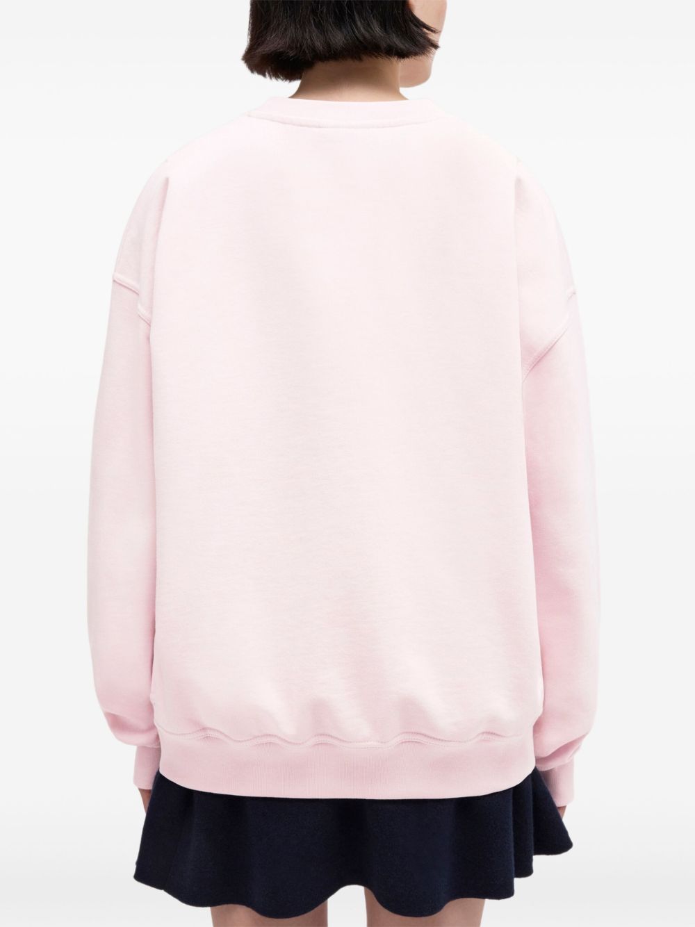 Ganni Puddle organic cotton sweater