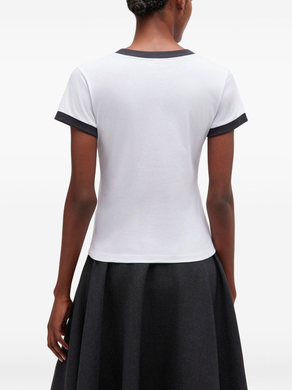Ganni Margot Kitty organic cotton t-shirt