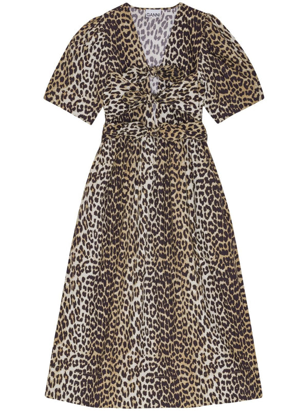 Ganni Organic cotton midi dress
