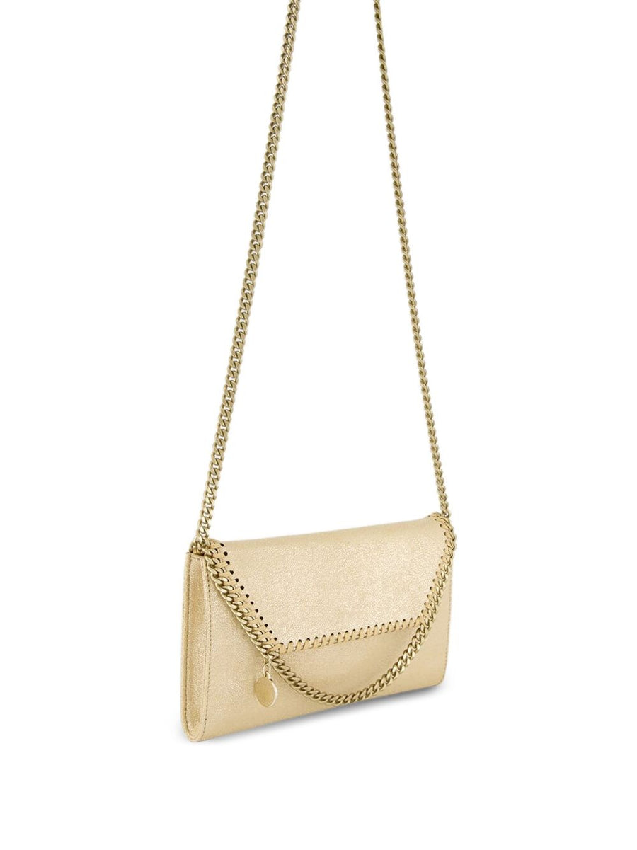Stella McCartney Falabella Shoulder Wallet Bag For Women With Gold Hardware Clutch