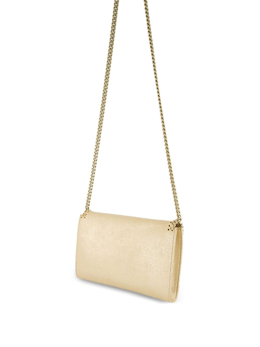 Stella McCartney Falabella Shoulder Wallet Bag For Women With Gold Hardware Clutch