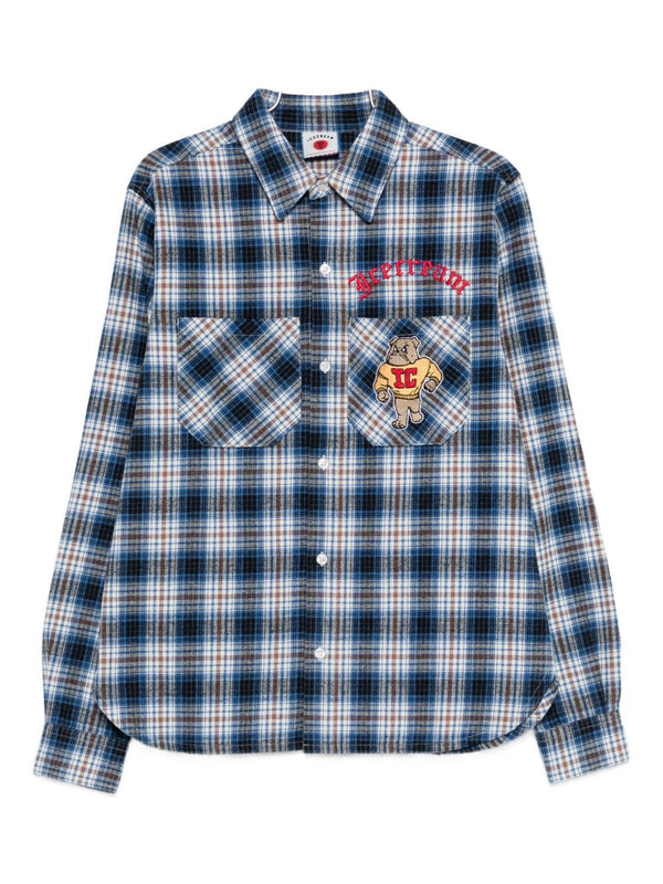 Icecream Checked cotton shirt