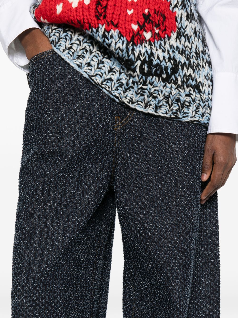 GANNI Jeans NAVY