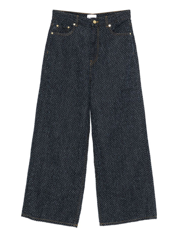 GANNI Jeans NAVY