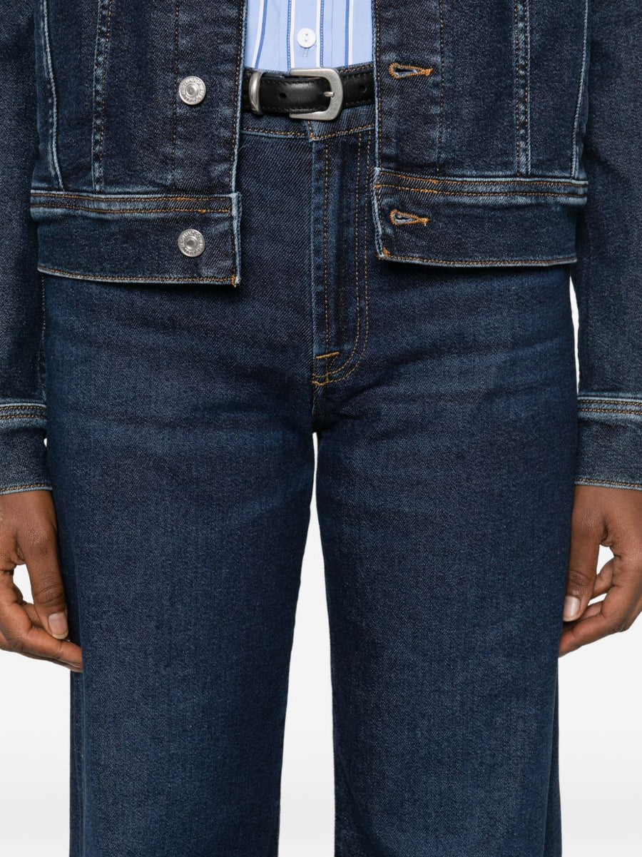 Seven Lotta Denim Jeans For Women All Day Comfort Stretch Five Pocket Ink Blue Versatile Wardrobe Staple