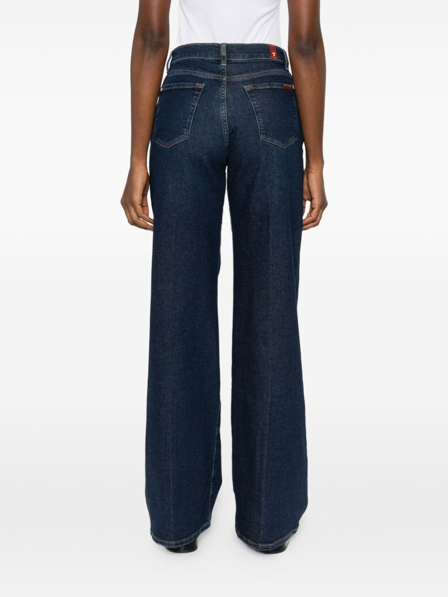 Seven Lotta Denim Jeans For Women All Day Comfort Stretch Five Pocket Ink Blue Versatile Wardrobe Staple