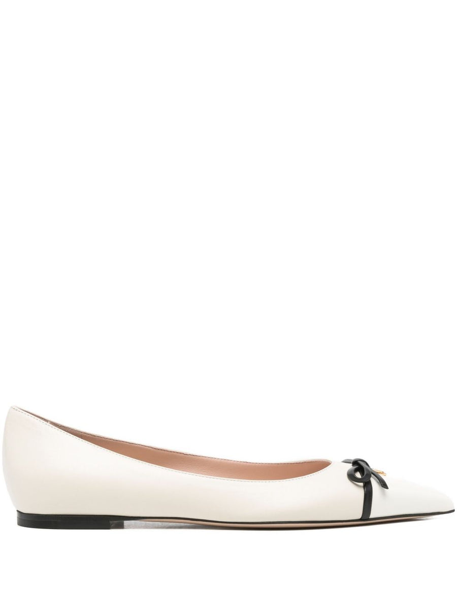 Valentino Garavani Bepointy leather ballet flats