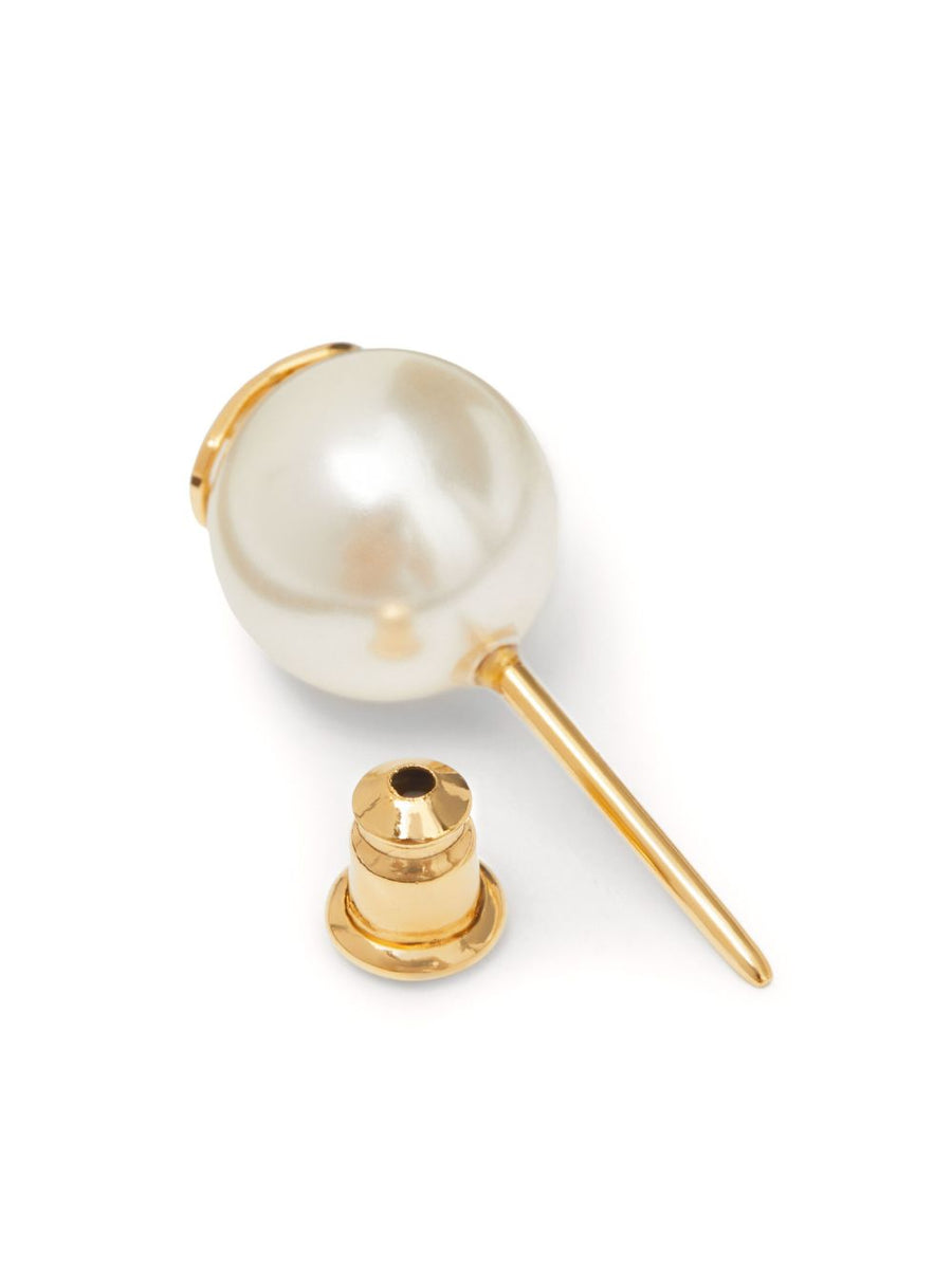 Valentino Garavani-Vlogo Signature Earrings With Pearls