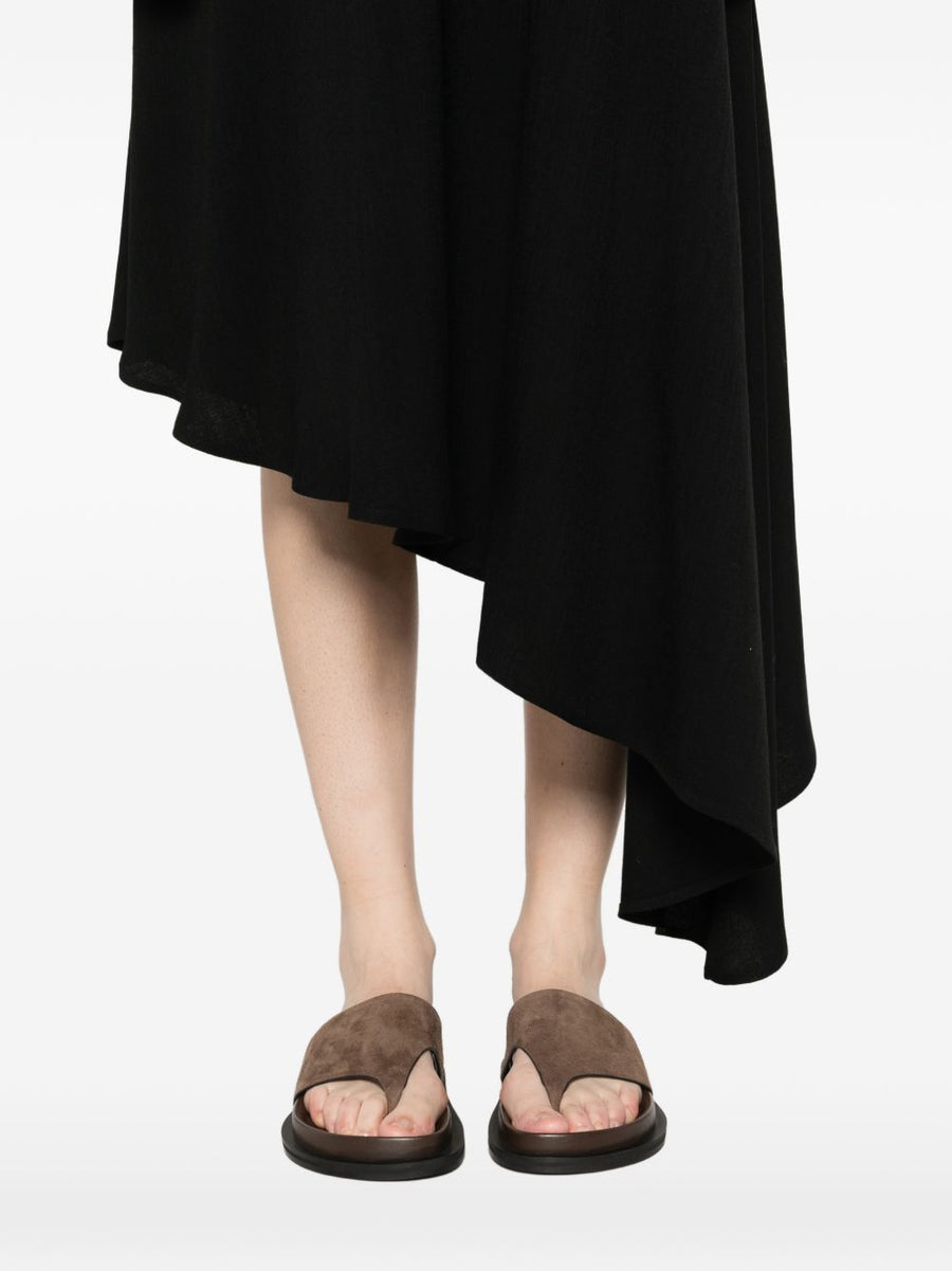 Herskind V Neck Sullivan Dress With Asymmetric Hem For Modern Women Evening Wear