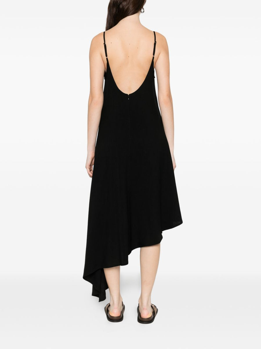 Herskind V Neck Sullivan Dress With Asymmetric Hem For Modern Women Evening Wear