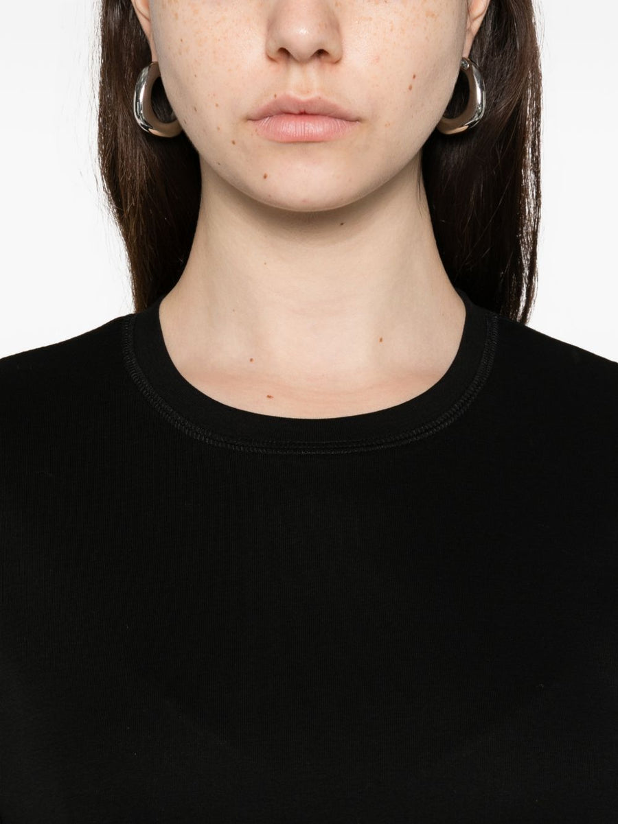 Herskind Organic Cotton Crewneck Sweater For Women Black Luxurious Everyday Topwear Spring Summer 2026 Collection