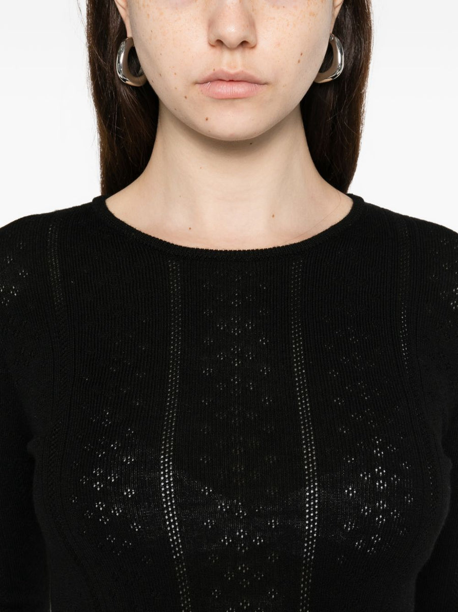 Herskind Merino Wool Crewneck Sweater For Women Breathable Cozy Knit Top OEKO TEX Certified