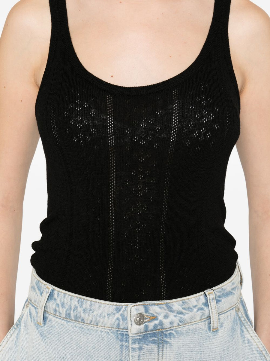 Merino Wool Tank Top Hedra by Herskind for Women Luxe