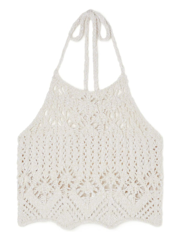 Alanui Lagoon Romance cotton top