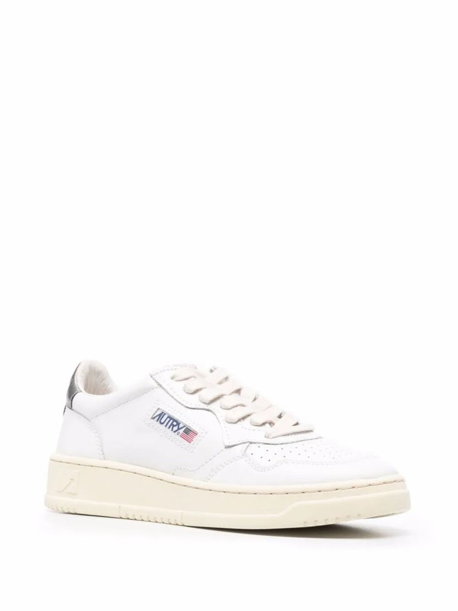 Autry Medialist Low Leather Sneakers For Women Polished Office To Weekend Versatility