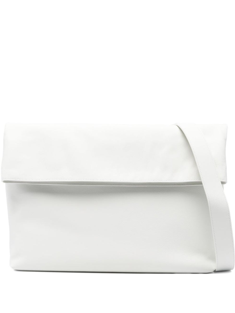 Herskind Sofia Bag Leather Shopper For Women Foldover Top Internal Pocket All Day Versatile Tote