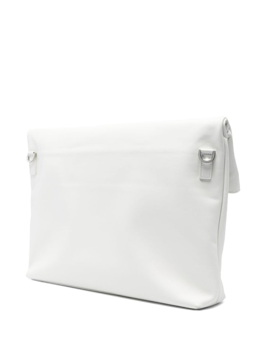 Herskind Sofia Bag Leather Shopper For Women Foldover Top Internal Pocket All Day Versatile Tote
