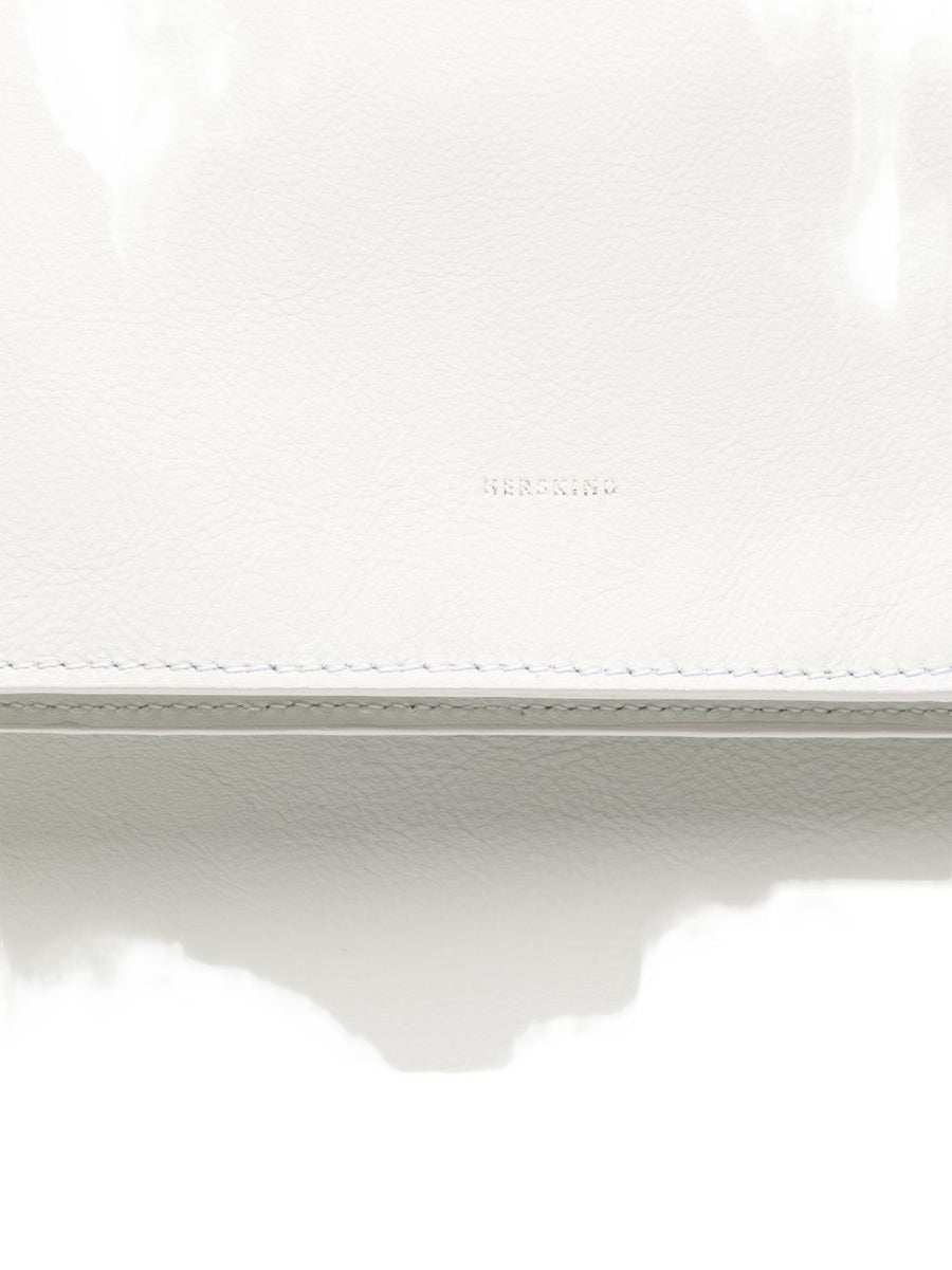 Herskind Sofia Bag Leather Shopper For Women Foldover Top Internal Pocket All Day Versatile Tote