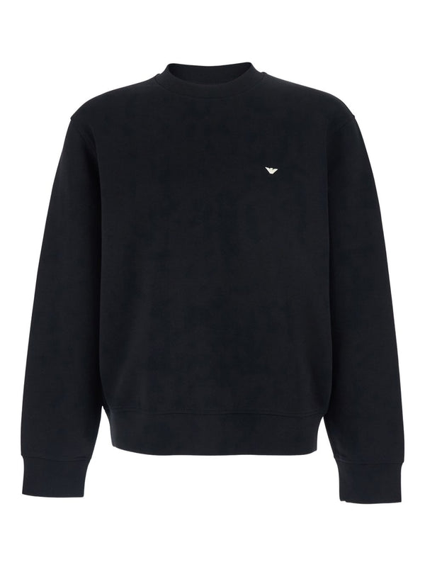 Emporio Armani Cotton crewneck sweatshirt