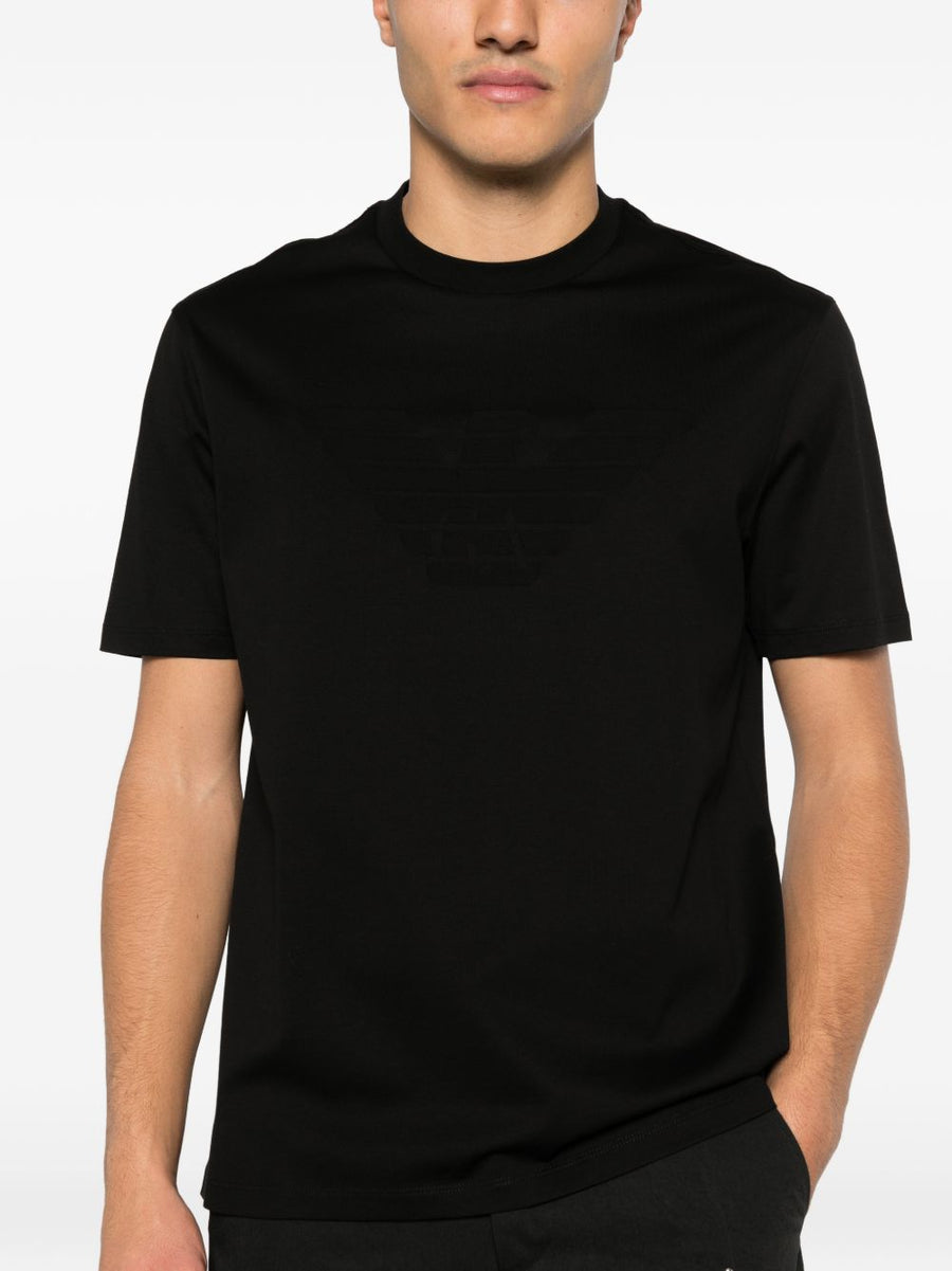 Emporio Armani Logo Cotton T Shirt For Men Everyday Luxury Crew Neck Tee Premium Quality