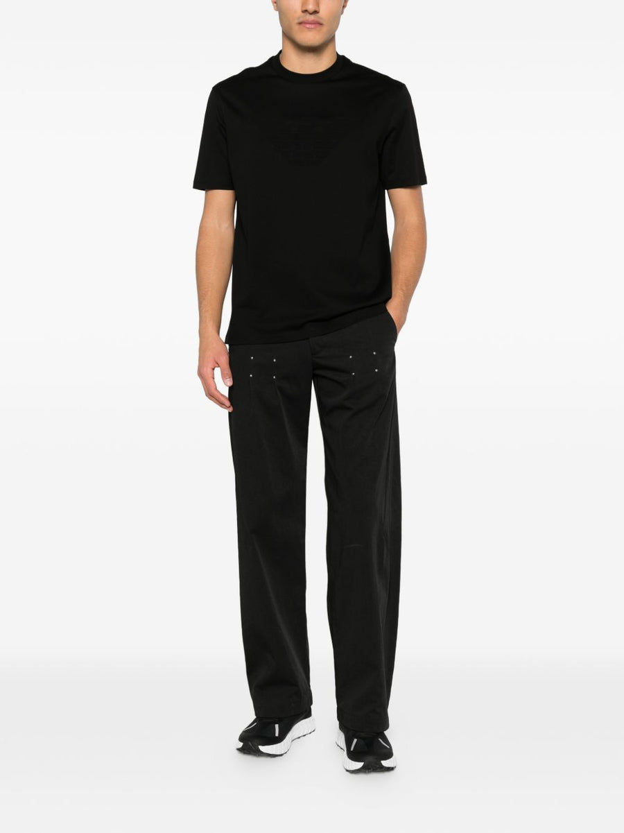Emporio Armani Logo Cotton T Shirt For Men Everyday Luxury Crew Neck Tee Premium Quality