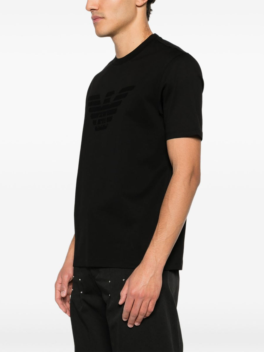 Emporio Armani Logo Cotton T Shirt For Men Everyday Luxury Crew Neck Tee Premium Quality