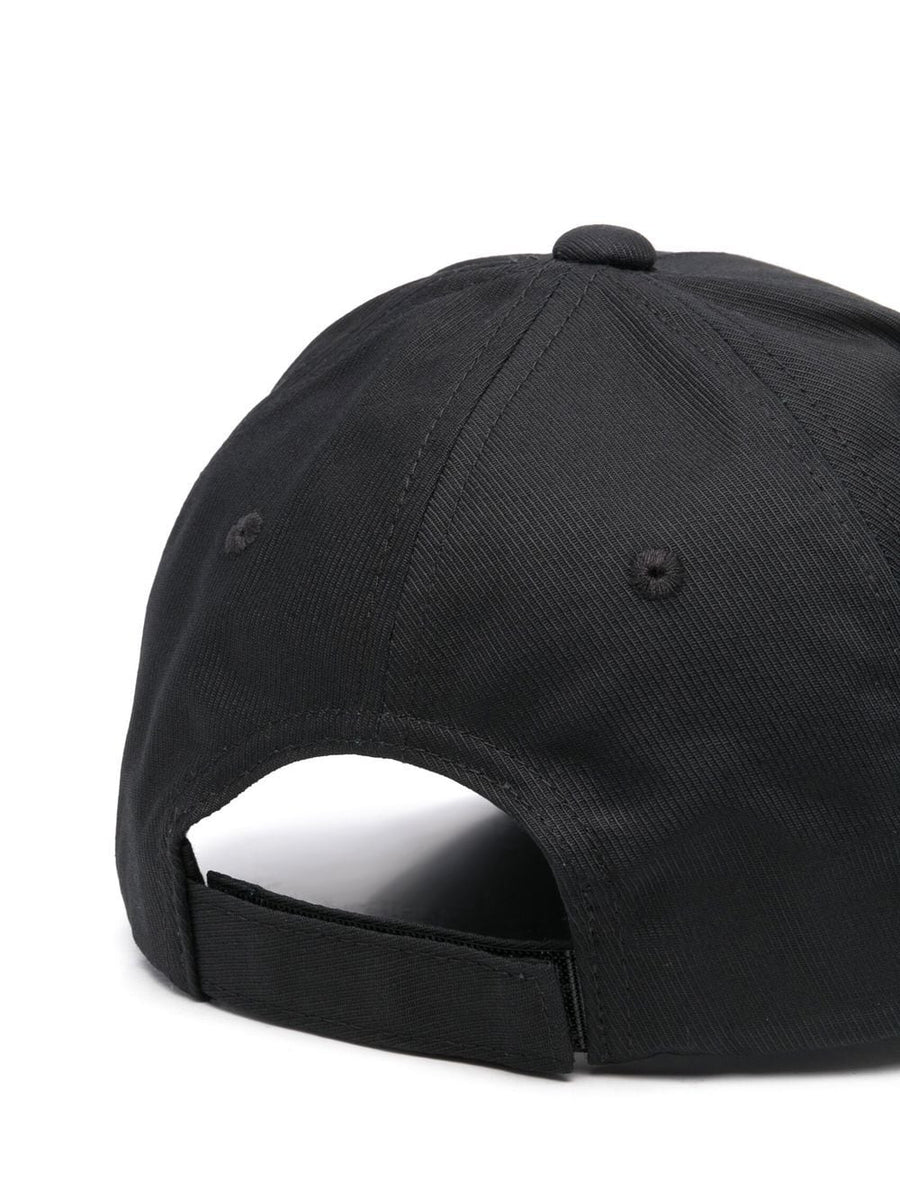 Emporio Armani Canvas Baseball Cap With Logo Patch For Men Premium Luxury Everyday Wear
