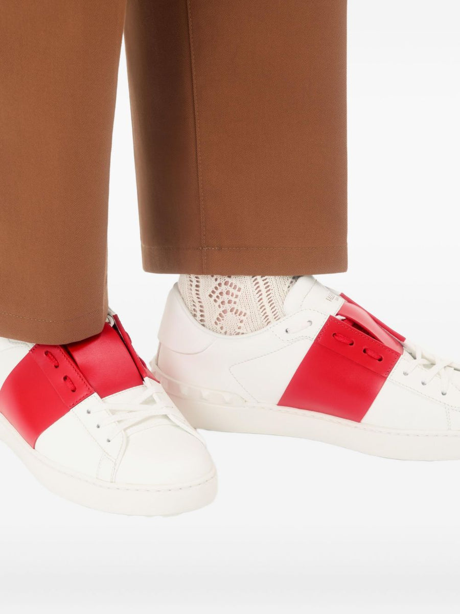 Valentino Garavani Open Calfskin Sneakers For Men Premium Casual Luxury Day To Night