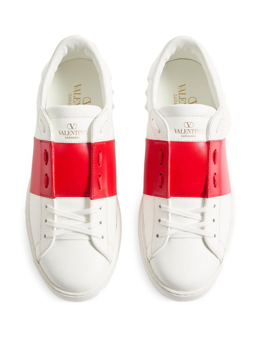 Valentino Garavani Open Calfskin Sneakers For Men Premium Casual Luxury Day To Night