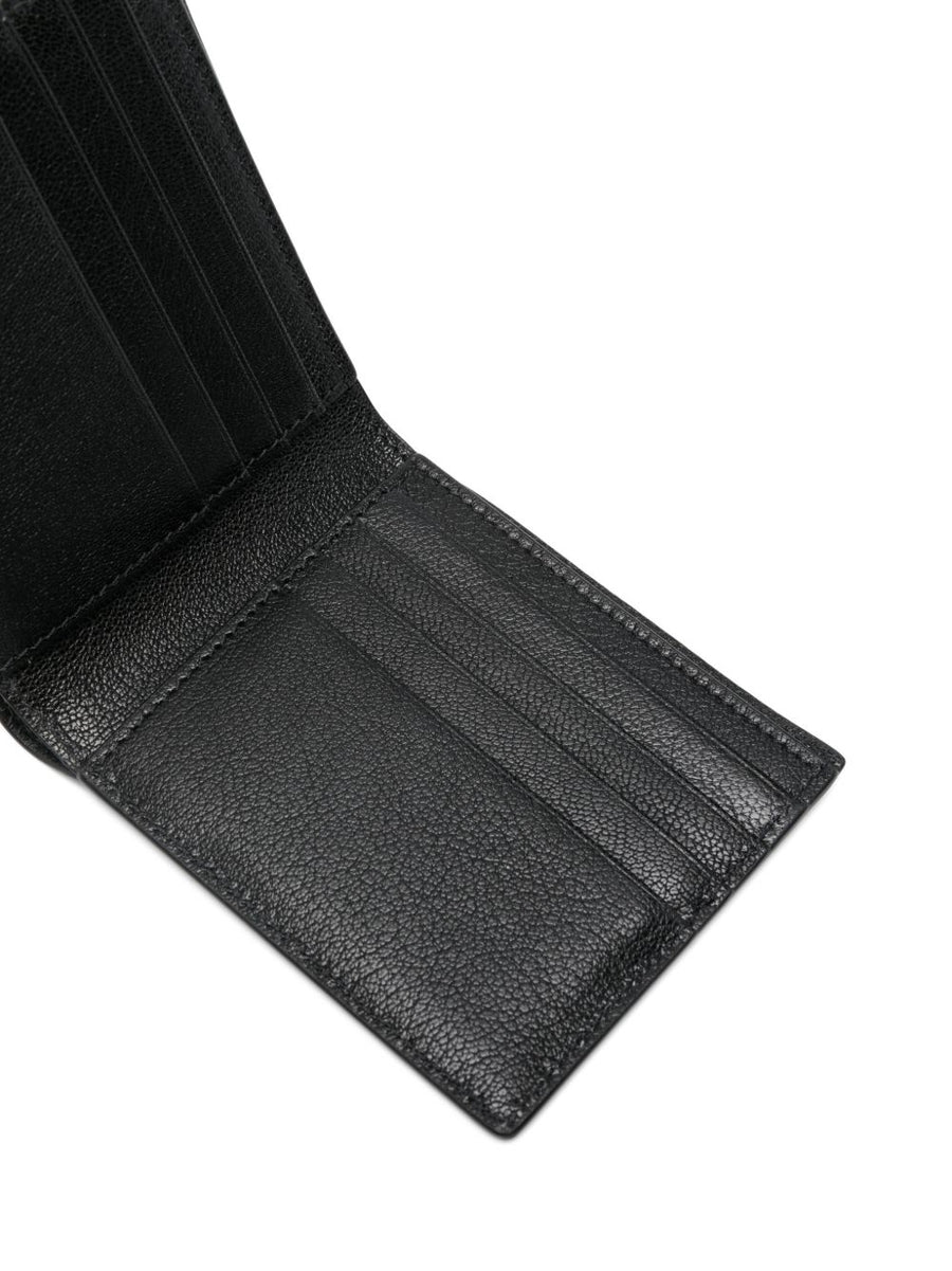 Tom Ford Classic Bifold Wallet With Extended T Line In Soft Grain Leather For Men